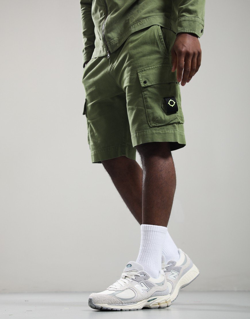 MA.Strum Kalium Cargo Shorts Bronze Green