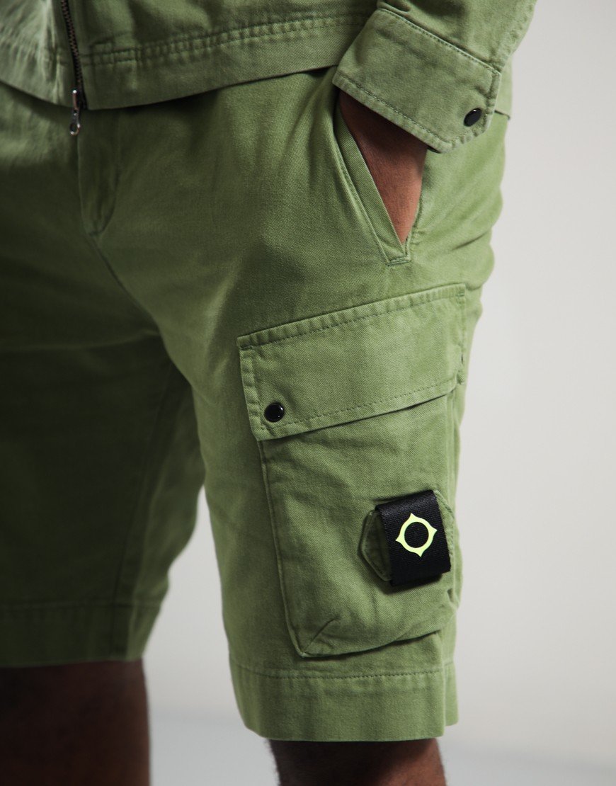 MA.Strum Kalium Cargo Shorts Bronze Green