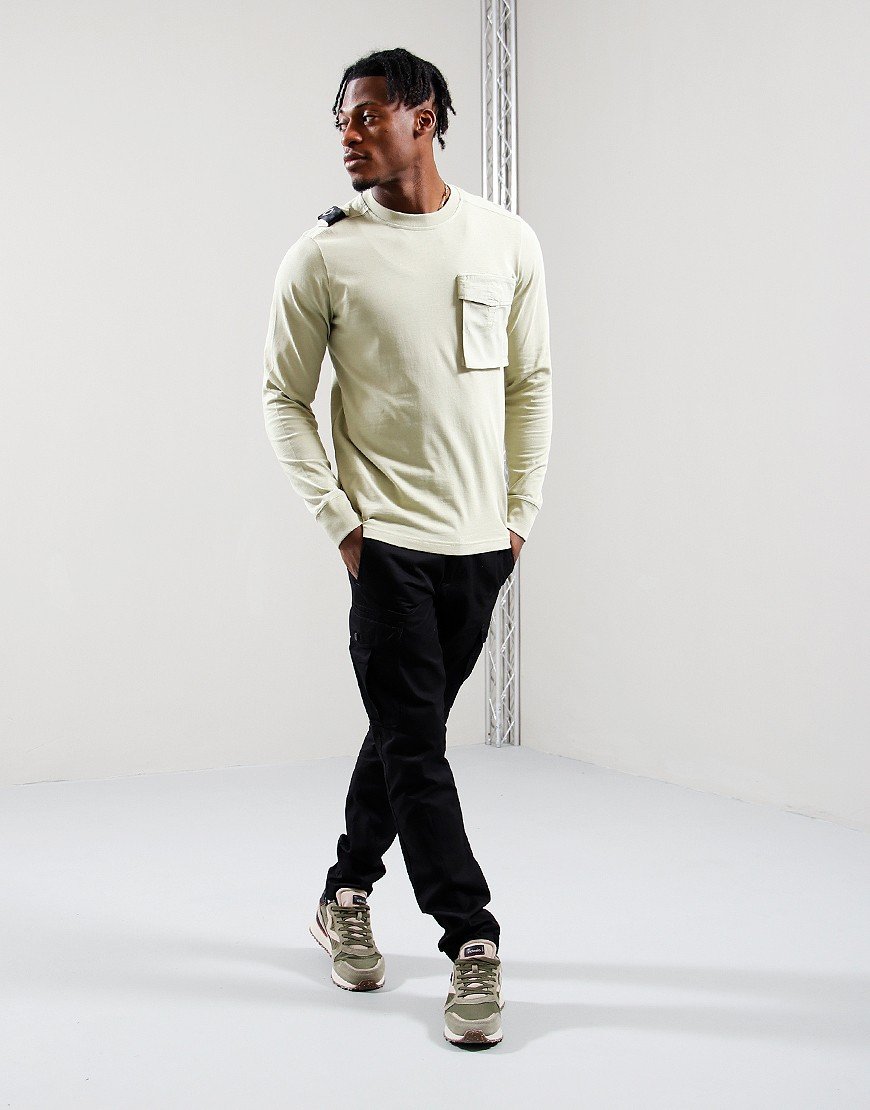 MA.Strum Long Sleeve Cargo Pocket T-Shirt Tea