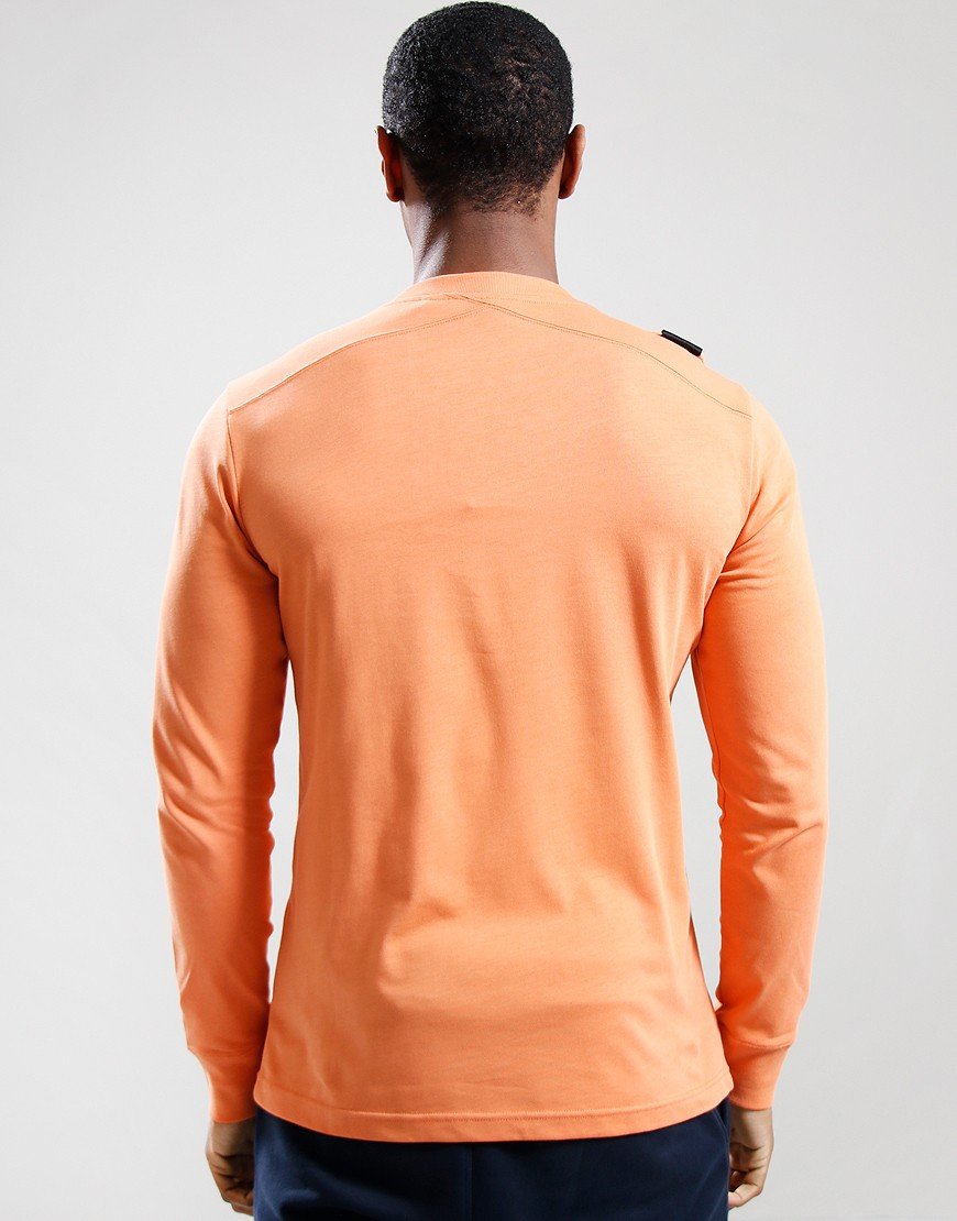 MA.Strum Long Sleeve Cargo Pocket T-Shirt Coral