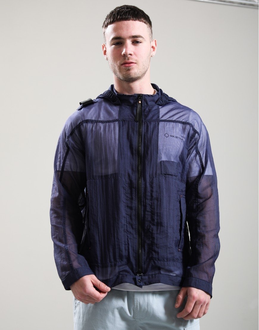 MA.Strum Mesh Runner Jacket Ink Navy