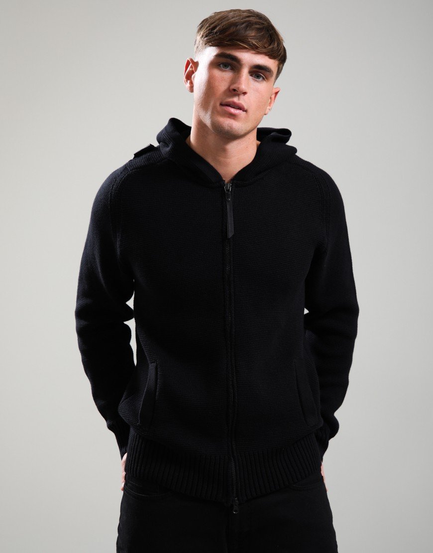 MA.Strum Milano Full Zip Hoody Jet Black