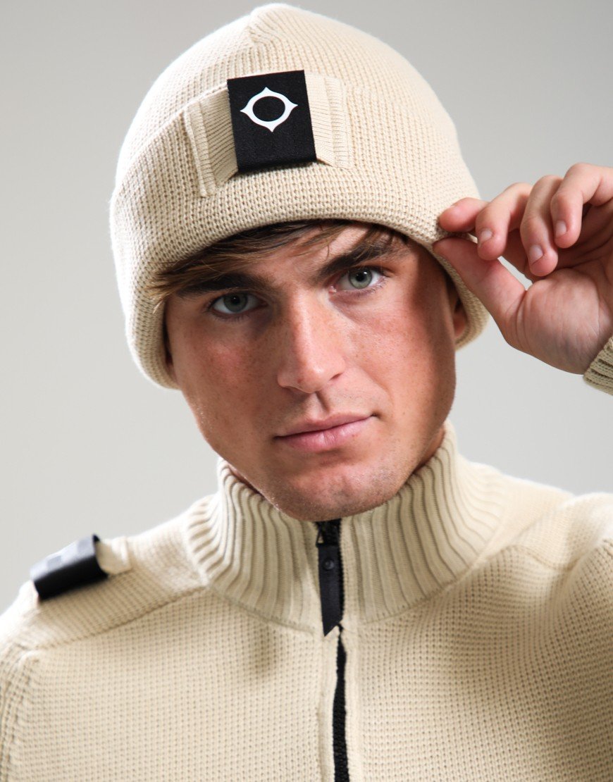 MA.STRUM Milano Knit Beanie Ash