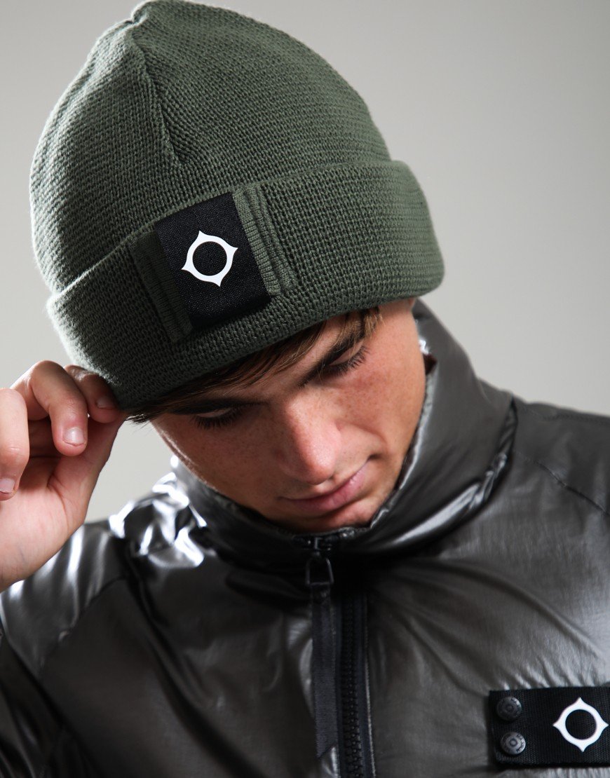 MA.Strum Milano Knit Beanie Oil Slick