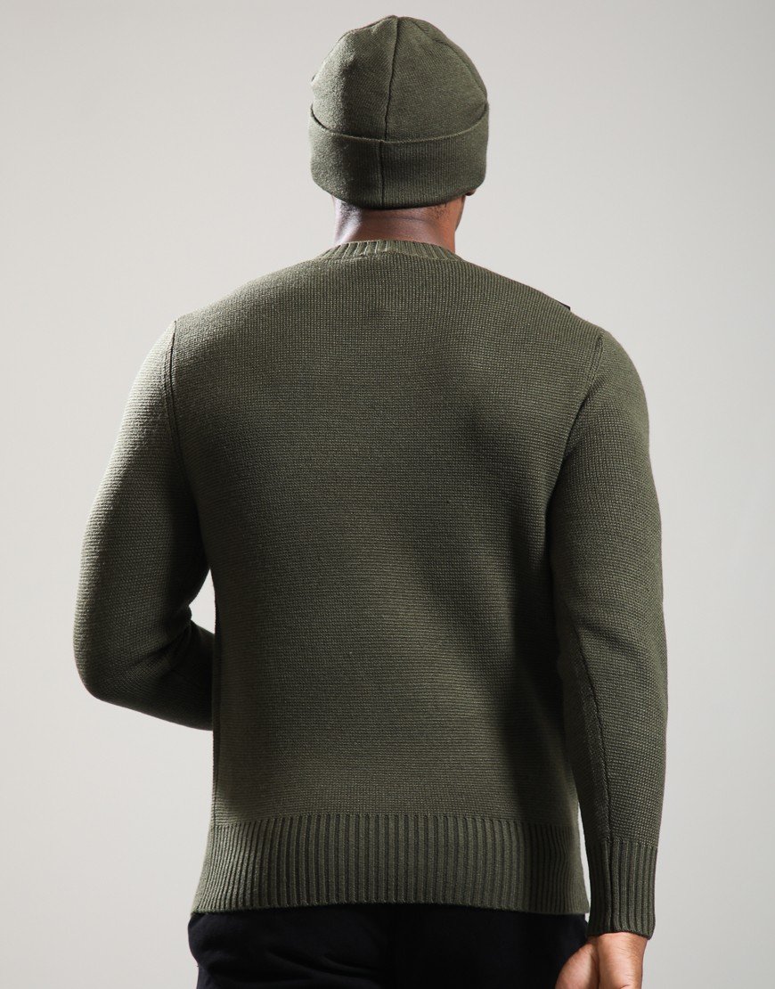 MA.Strum Oka Crew Knit Bronze Green