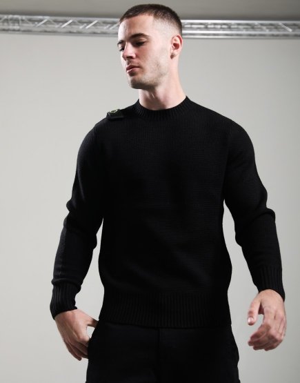 MA.Strum Oka Crew Sweat Black