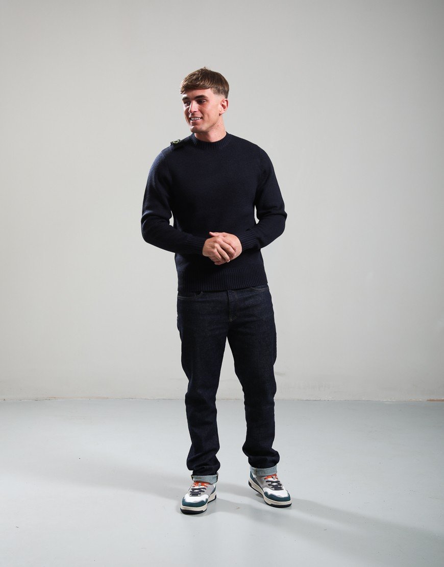 MA.Strum Oka Crew Knit Dark Navy