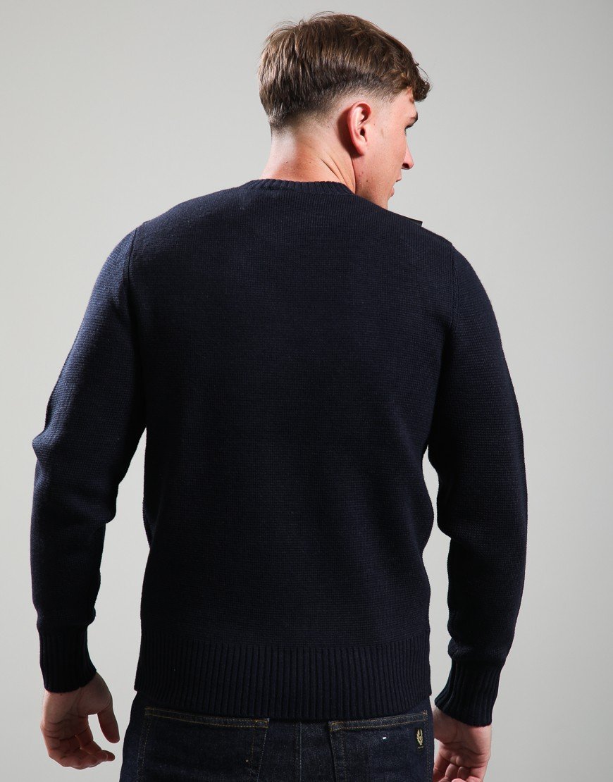 MA.Strum Oka Crew Knit Dark Navy