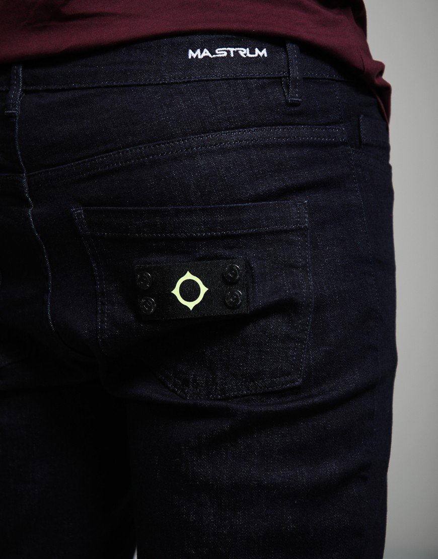 MA.Strum Pioneer 5 Pocket Denim Jeans Dark Indigo