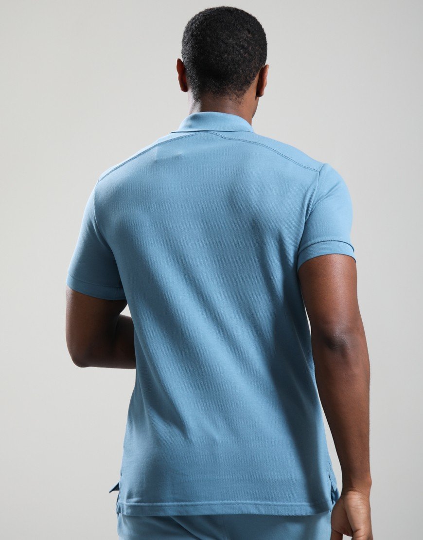 MA.Strum Pique Polo Shirt Aegean Blue