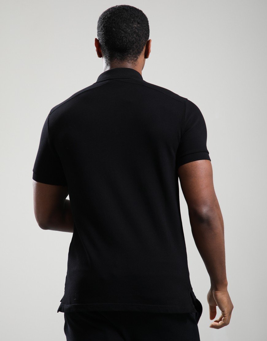 MA.Strum Pique Polo Shirt Jet Black