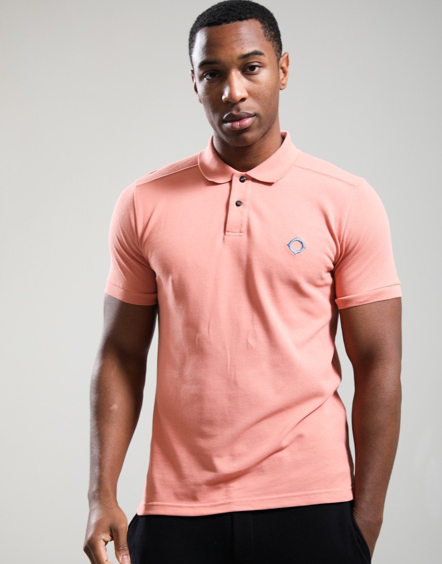 MA.Strum Pique Polo Shirt Canyon Clay