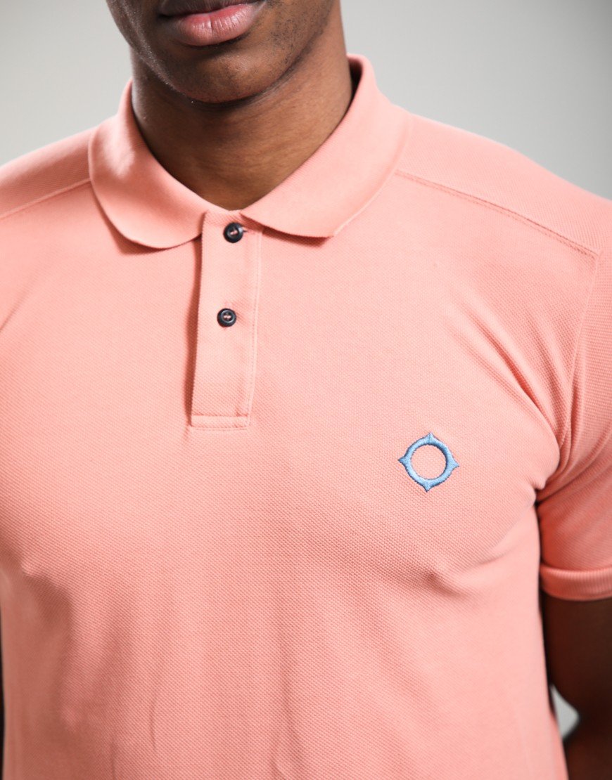 MA.Strum Pique Polo Shirt Canyon Clay
