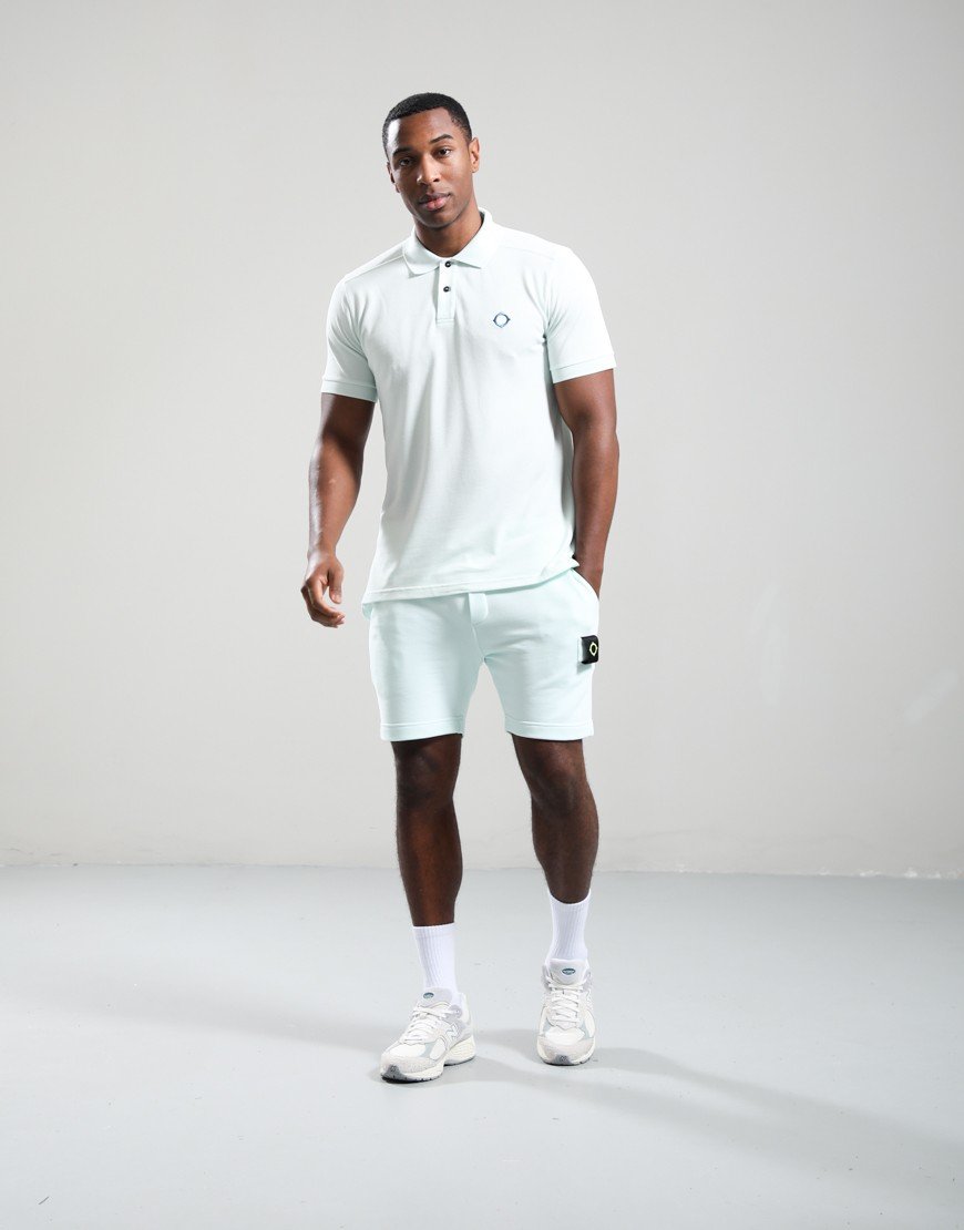 MA.Strum Pique Polo Shirt Frost