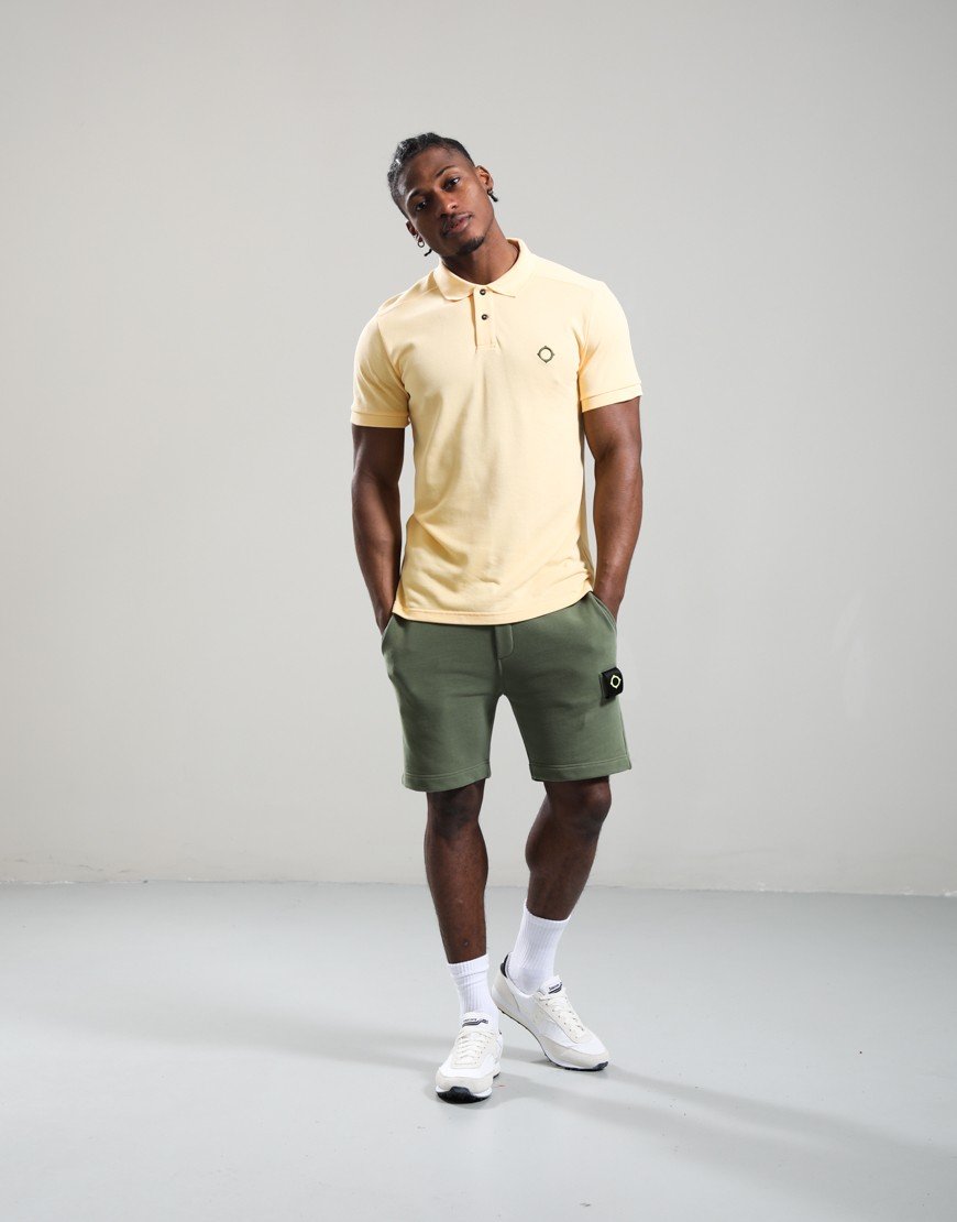 MA.Strum Pique Polo Shirt Golden Fleece