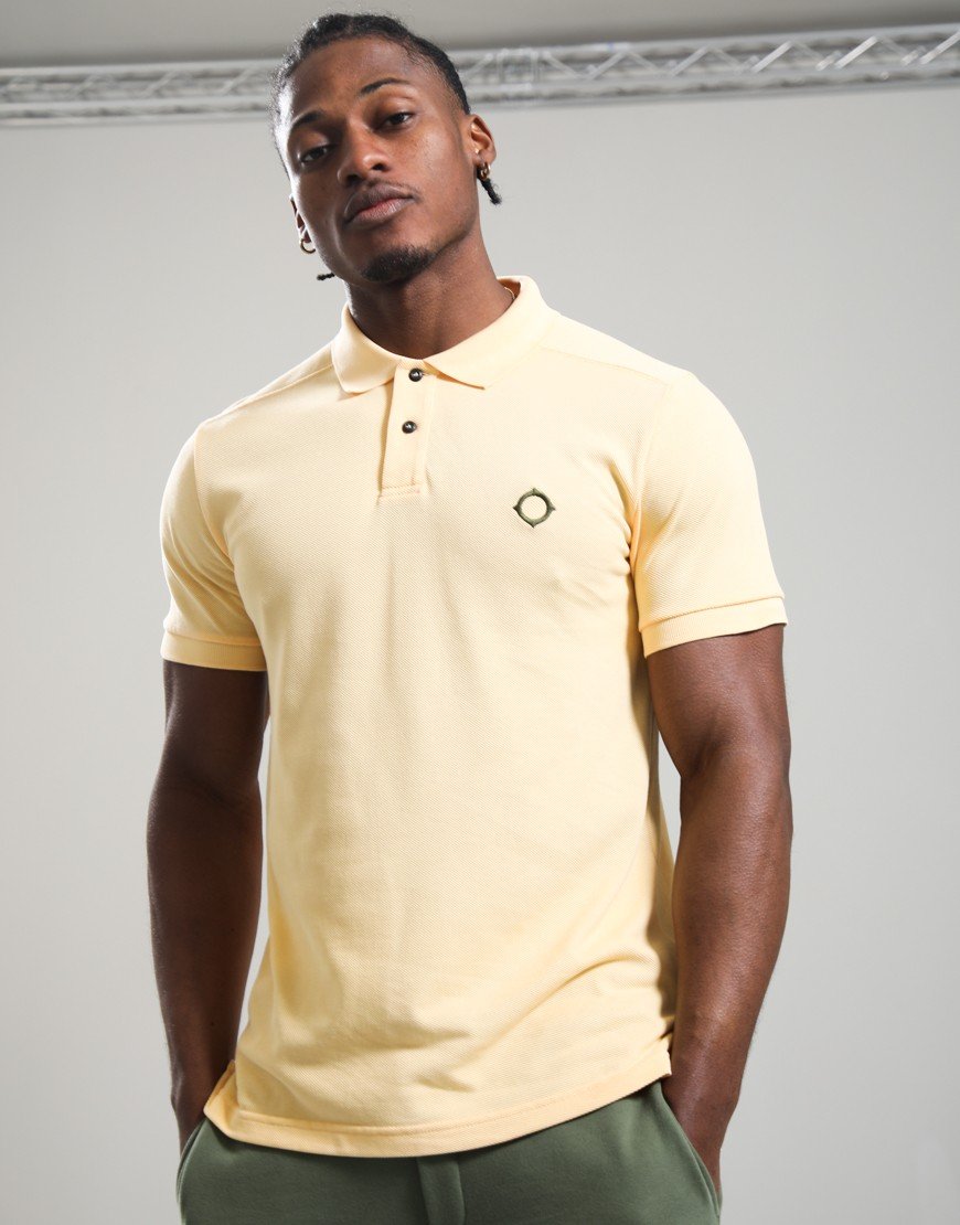 MA.Strum Pique Polo Shirt Golden Fleece