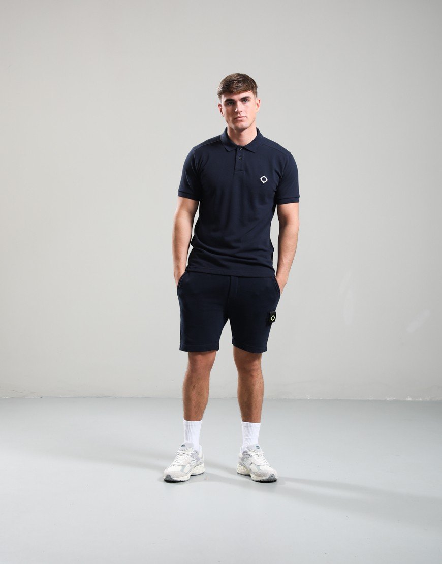 MA.Strum Pique Polo Shirt Ink Navy
