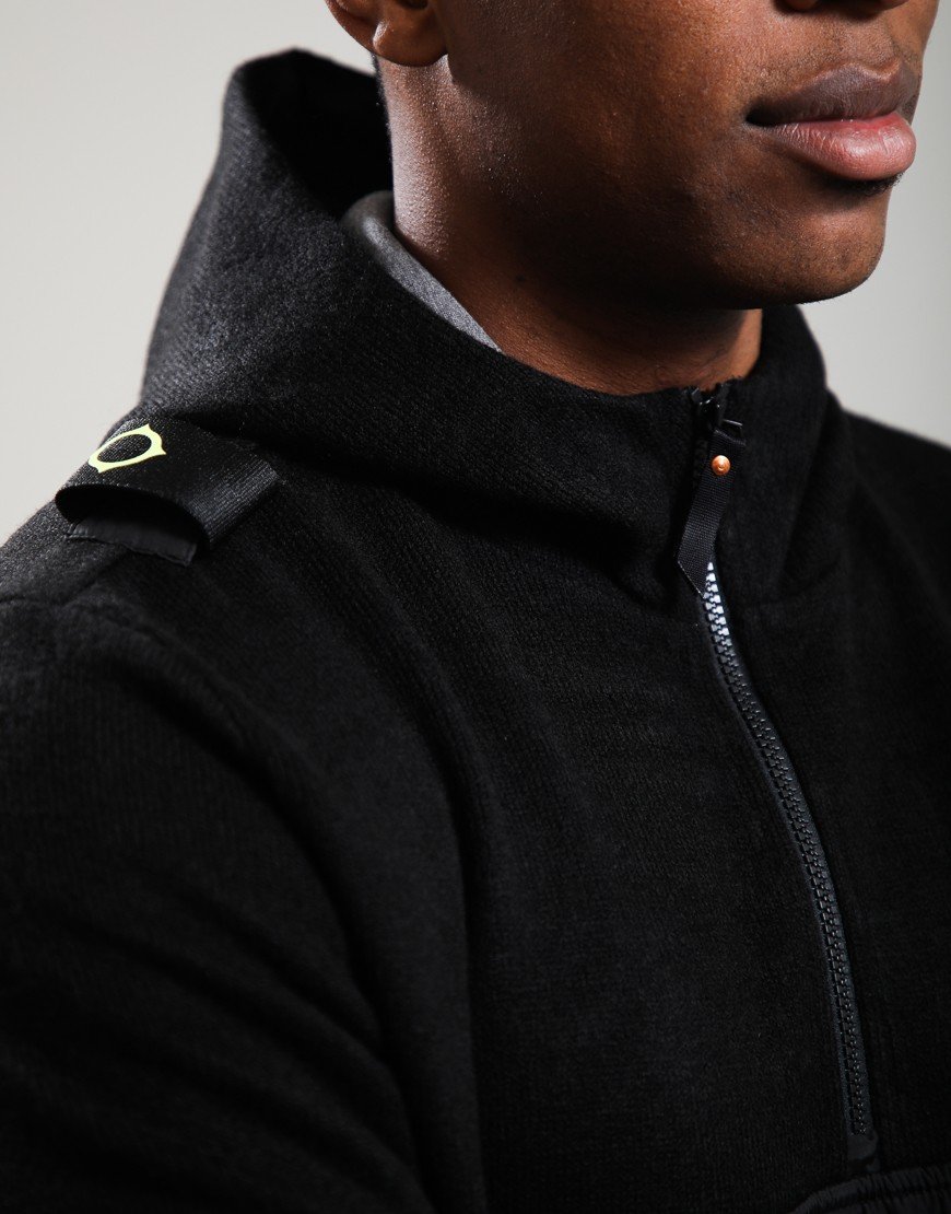 MA.Strum Polaris Hooded Knit Black
