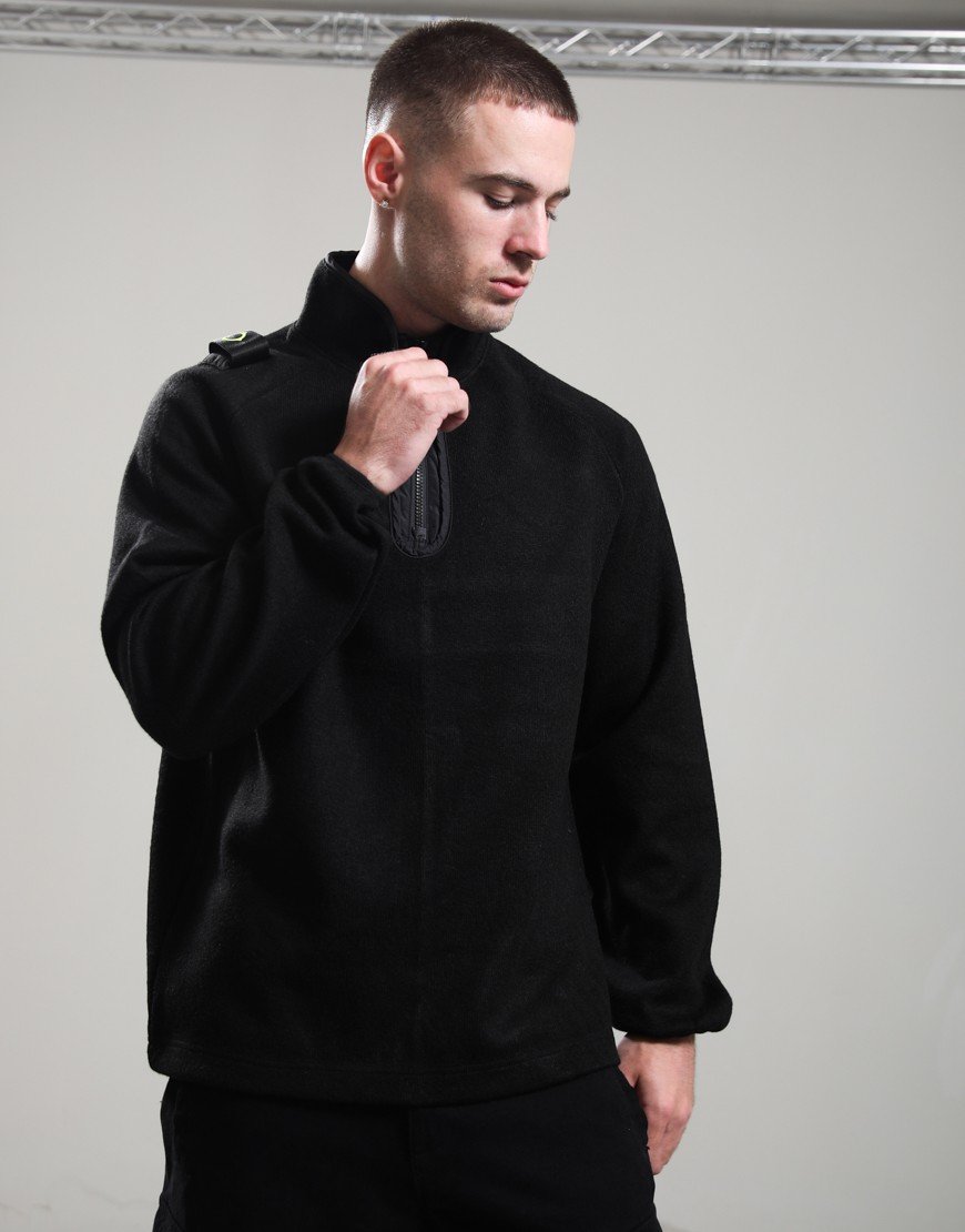 MA.Strum Prism Funnel Knit Black