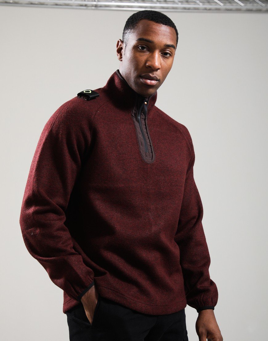 MA.Strum Prism Funnel Knit Wine