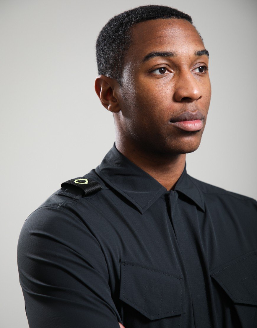 MA.Strum Propyl Shirt Jacket Jet Black