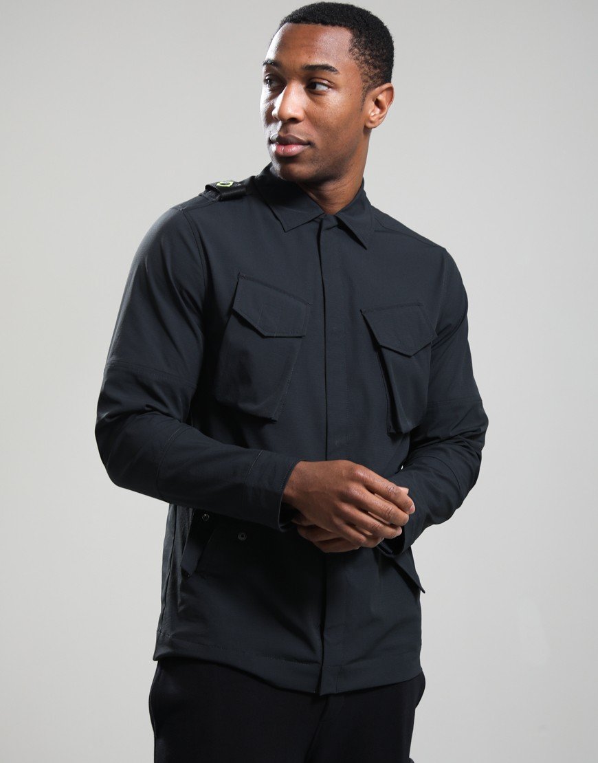 MA.Strum Propyl Shirt Jacket Jet Black