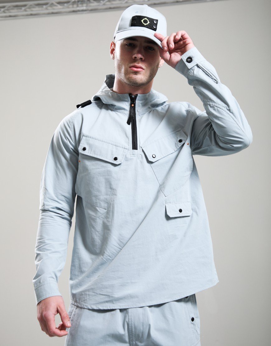 MA.Strum Receptor Smock Overshirt Frost