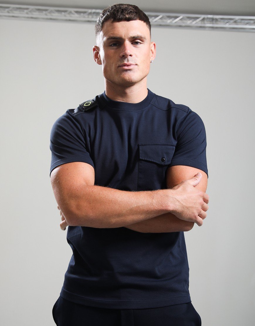 MA.Strum Sark Pocket T-Shirt Ink Navy
