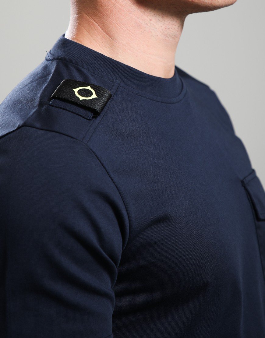 MA.Strum Sark Pocket T-Shirt Ink Navy