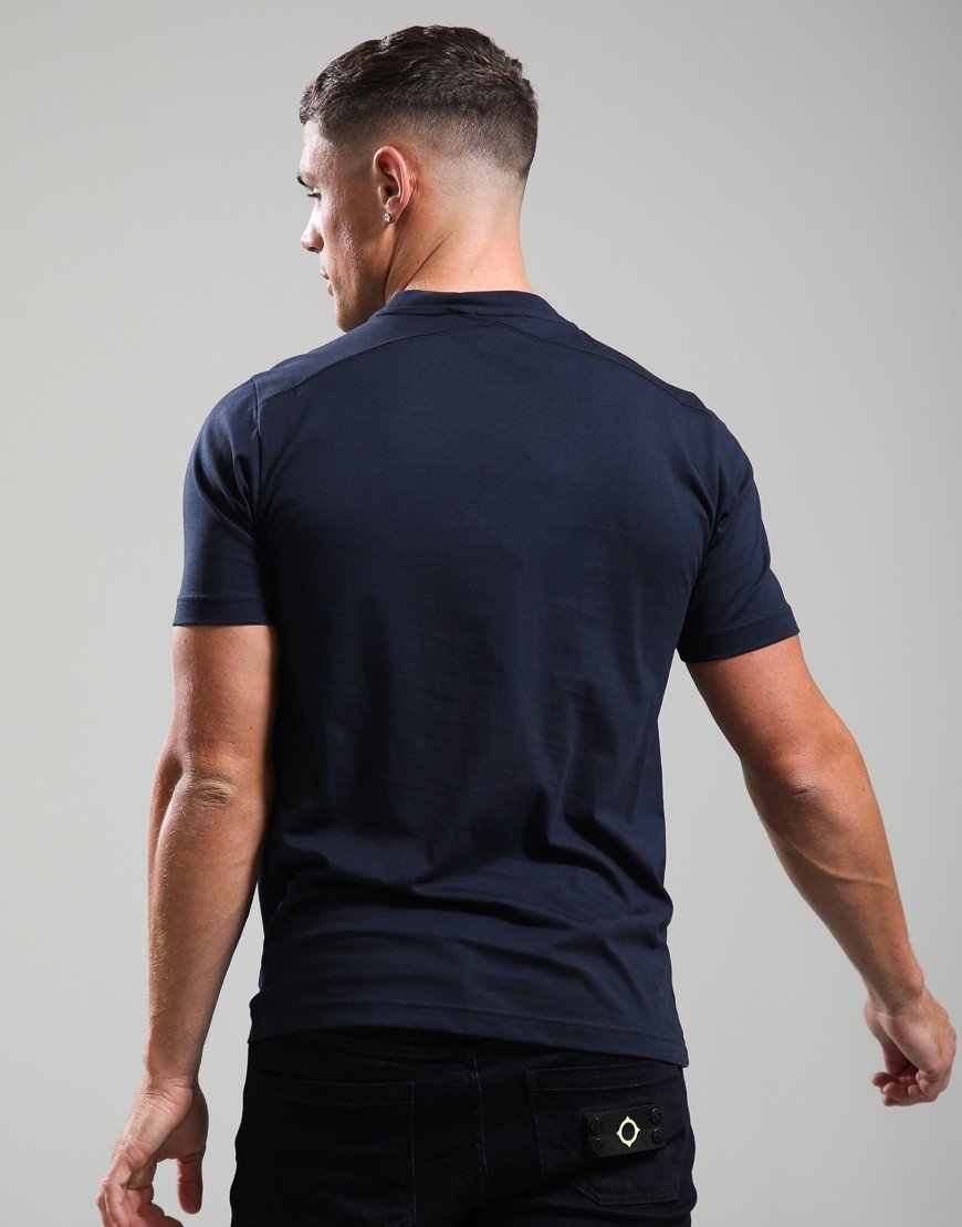 MA,Strum Scunner Logo T-Shirt Ink Navy/Ice Flow