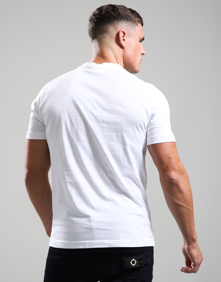 MA.Strum Scunner Logo T-Shirt Optic White/Black