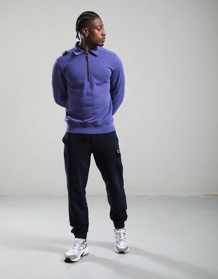 MA.Strum Spread Collar Sweat Skipper Blue