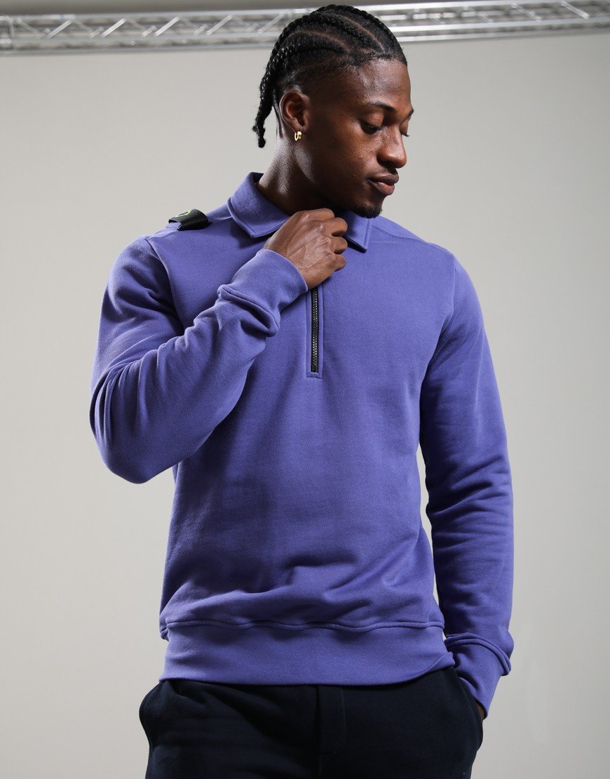 MA.Strum Spread Collar Sweat Skipper Blue