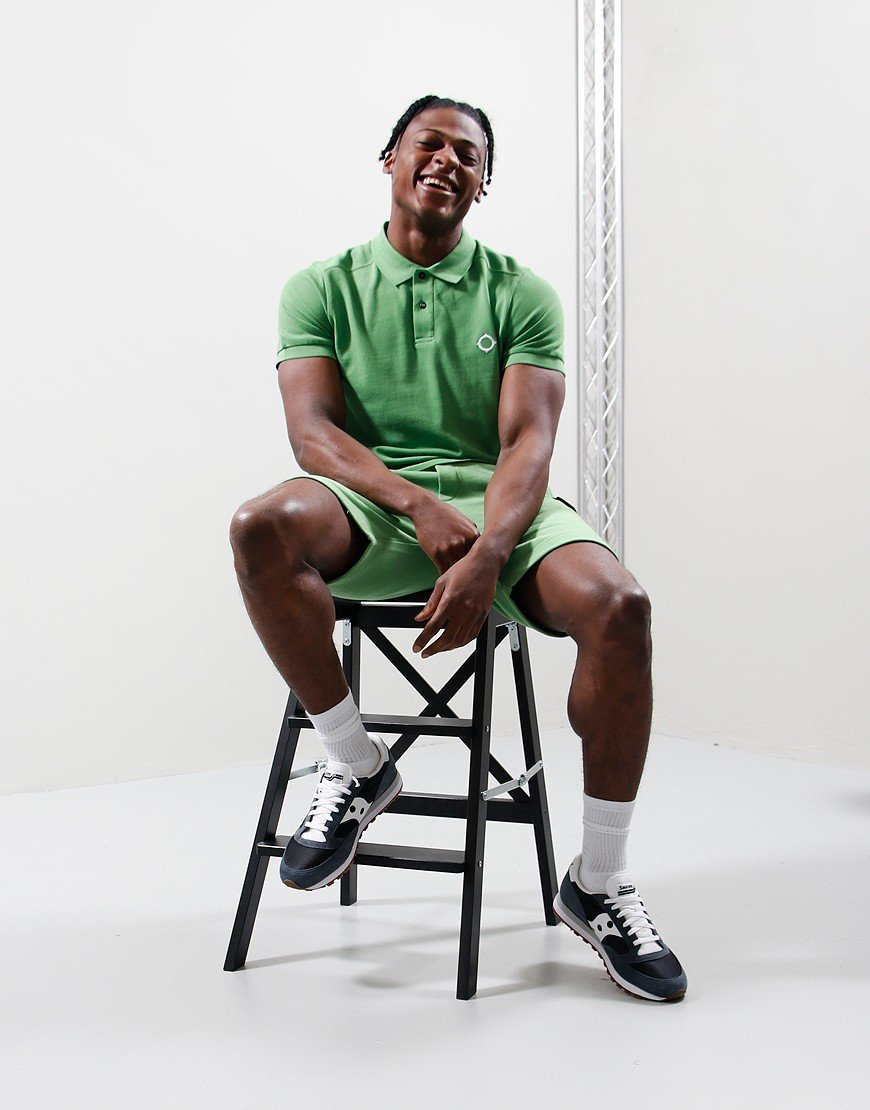 MA.Strum Pique Polo Shirt Pistachio
