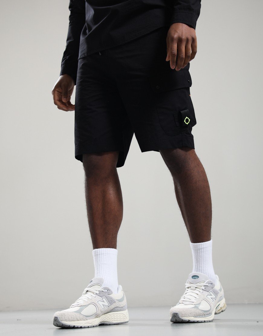 MA.Strum Steric Utility Shorts Jet Black