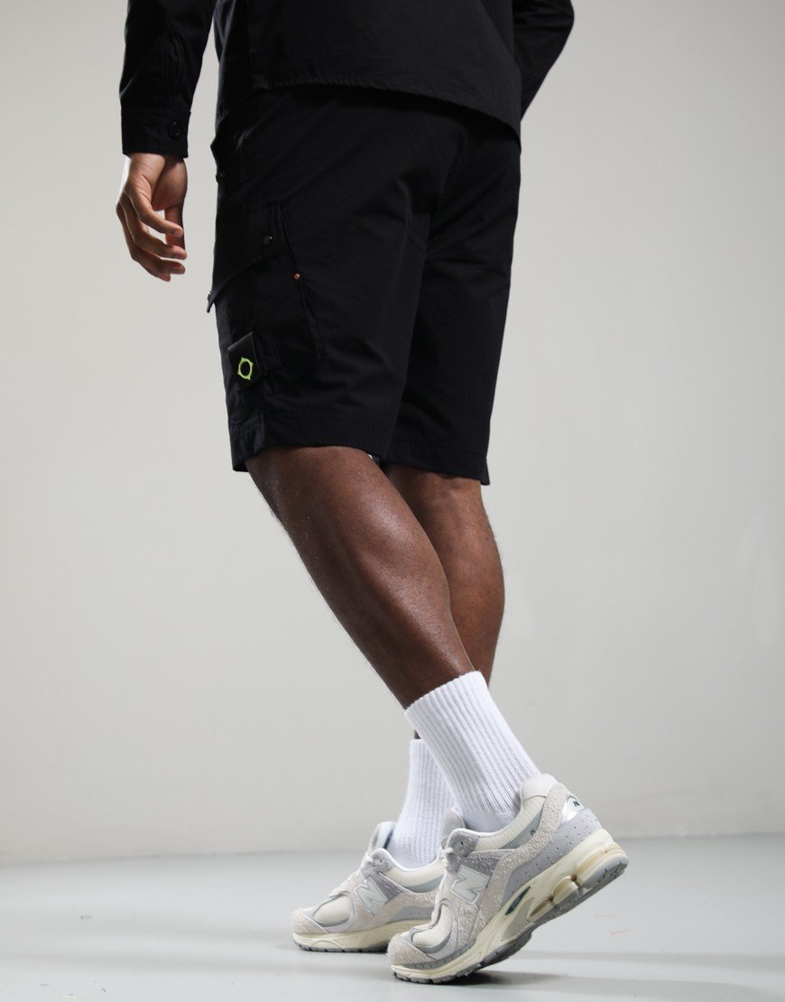 MA.Strum Steric Utility Shorts Jet Black