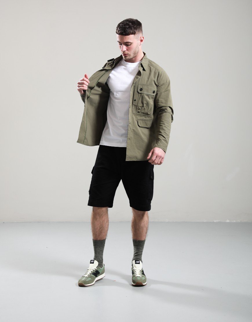 MA.Strum Terpene Utility Overshirt Bronze Green