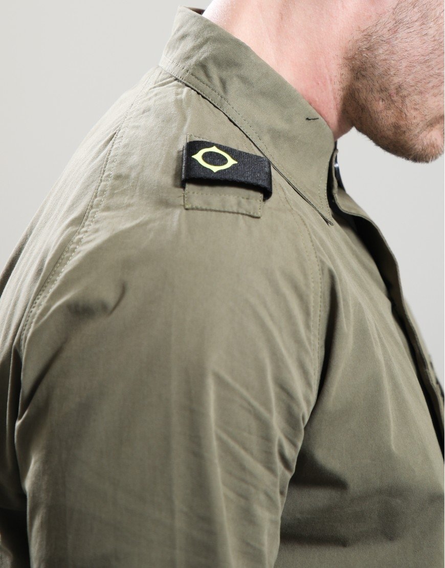 MA.Strum Terpene Utility Overshirt Bronze Green
