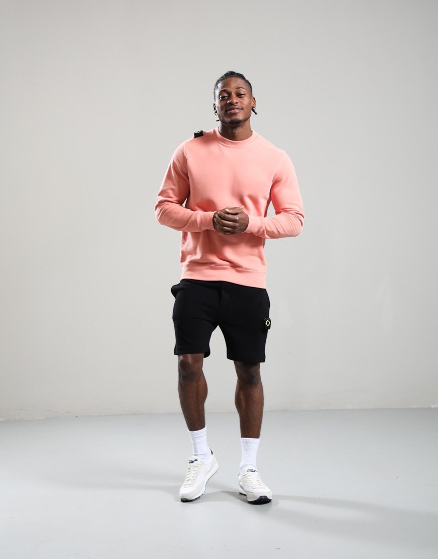 MA.Strum Track Shorts Jet Black