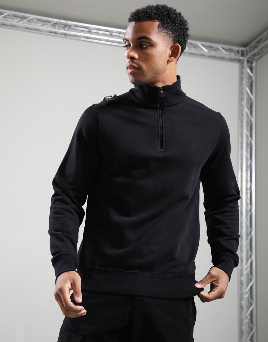 MA.Strum Training 1/4 Zip Sweat Black