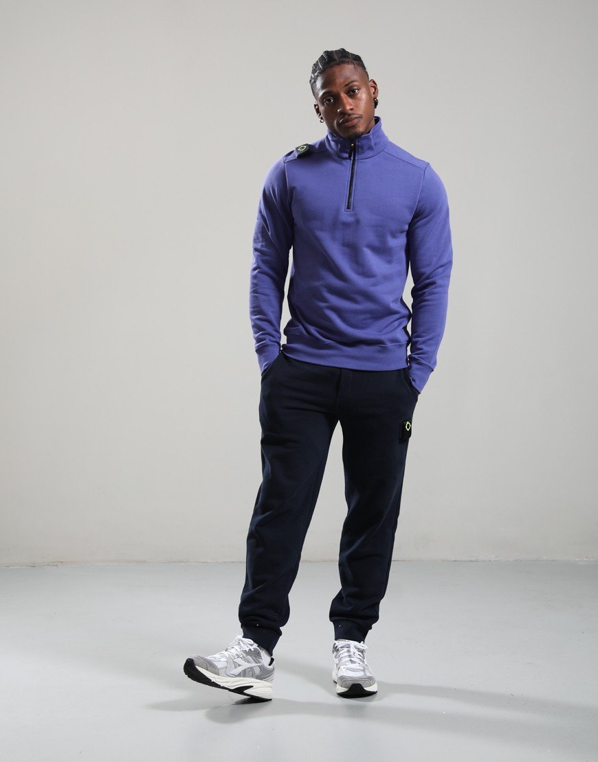 MA.Strum Training 1/4 Zip Sweat Skipper Blue