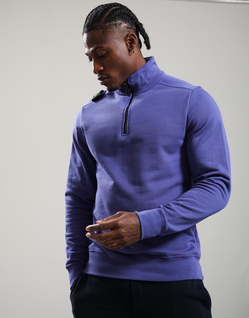 MA.Strum Training 1/4 Zip Sweat Skipper Blue