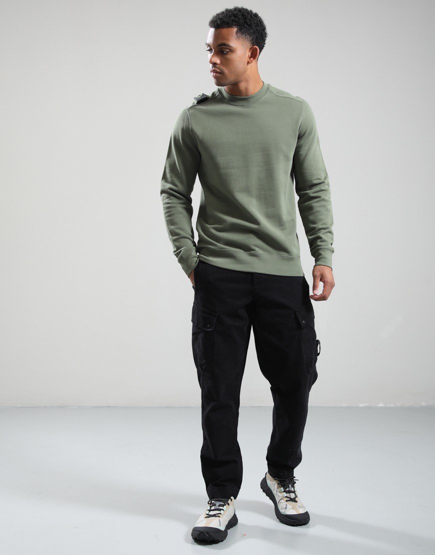 MA.Strum Training Crew Neck Sweat Bronze Green