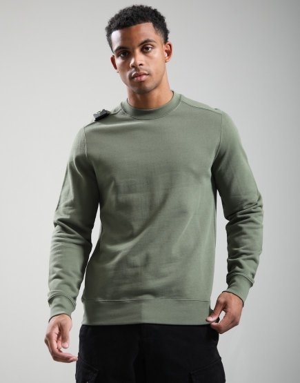 MA.Strum Training Crew Neck Sweat Bronze Green