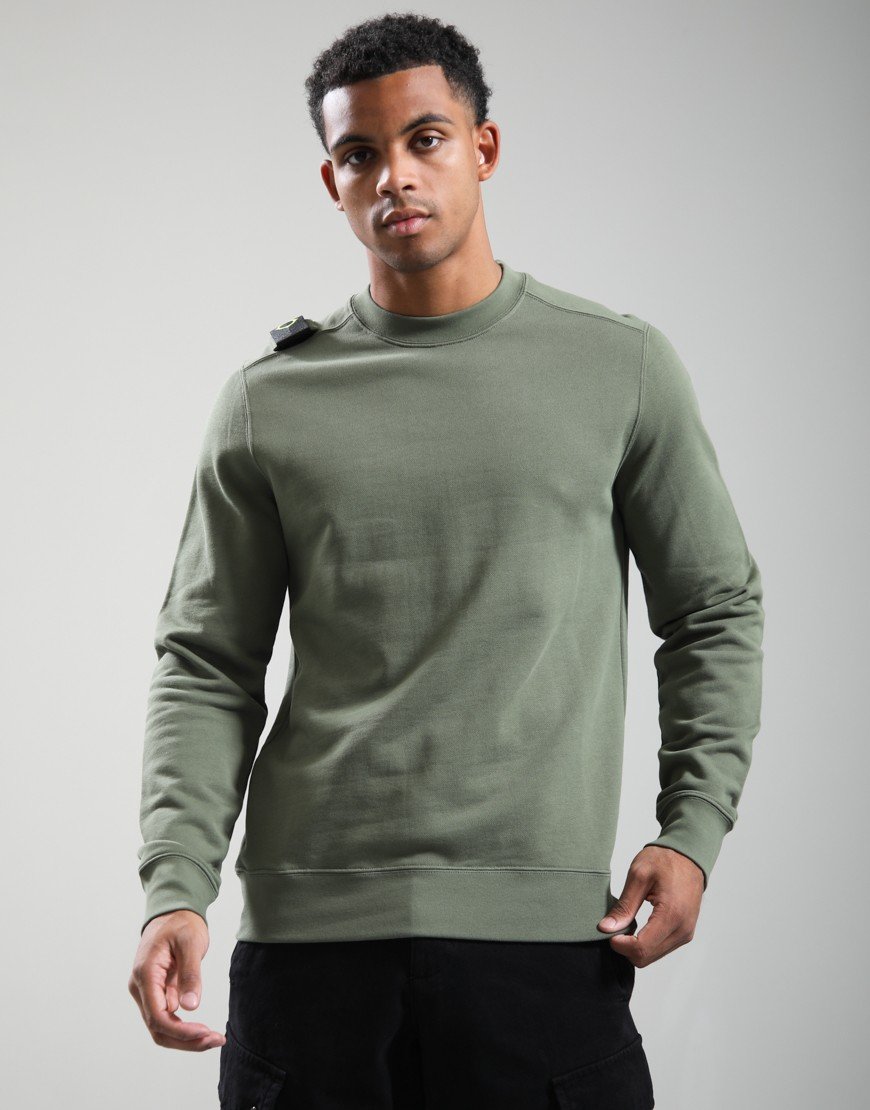 MA.Strum Training Crew Neck Sweat Bronze Green