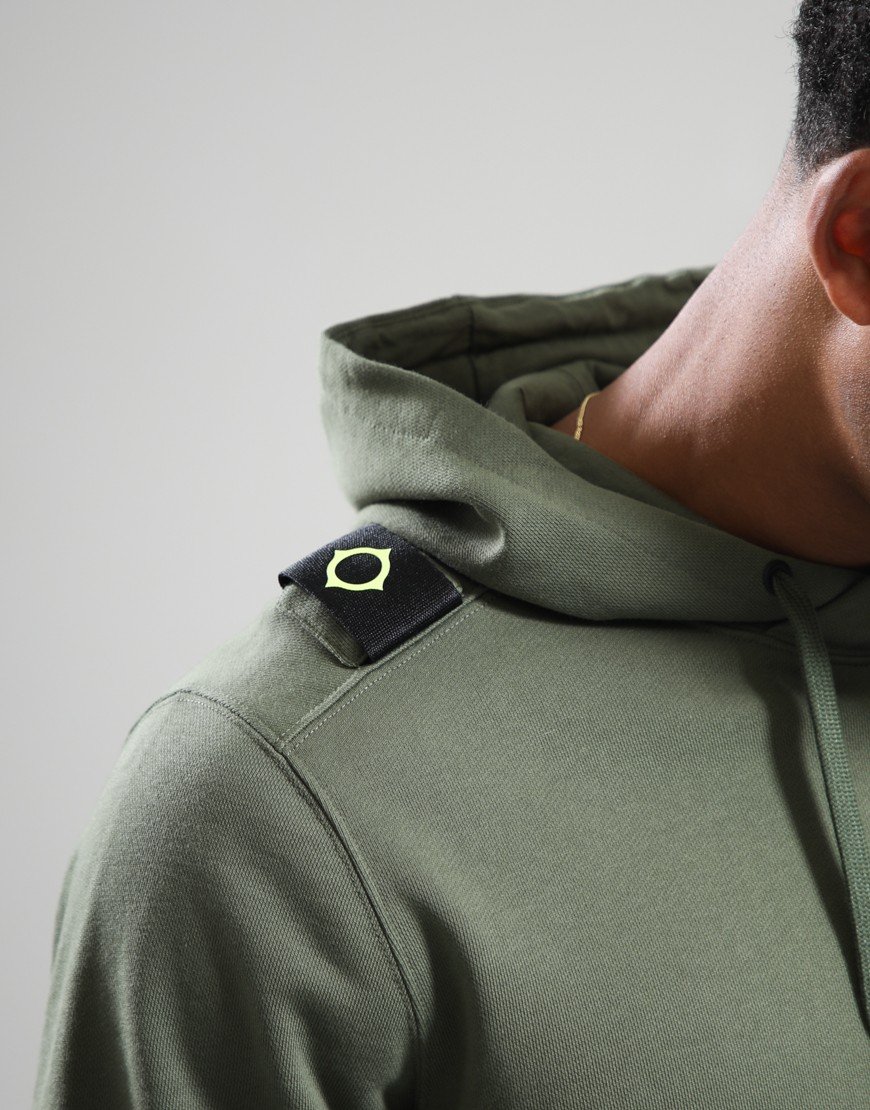 MA.Strum Training Overhead Hoodie Bronze Green