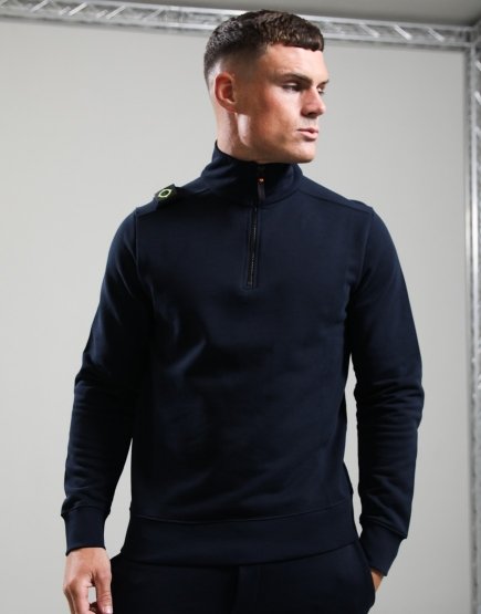 MA.Strum Training Quarter Zip Sweat Ink Navy