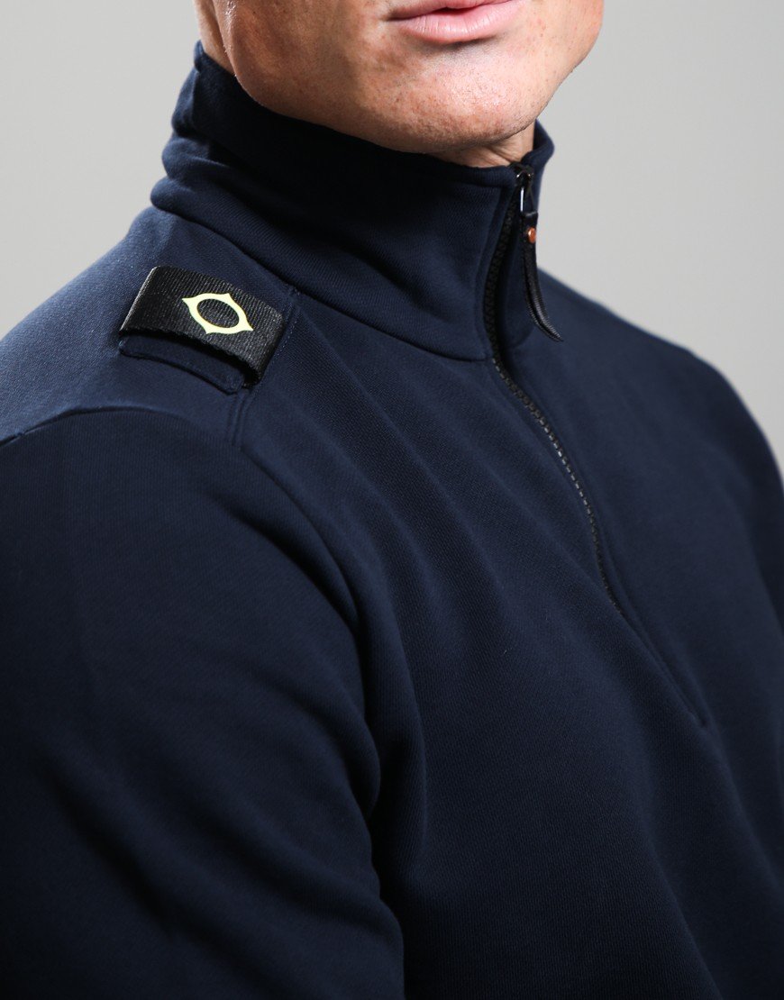 MA.Strum Training Quarter Zip Sweat Ink Navy