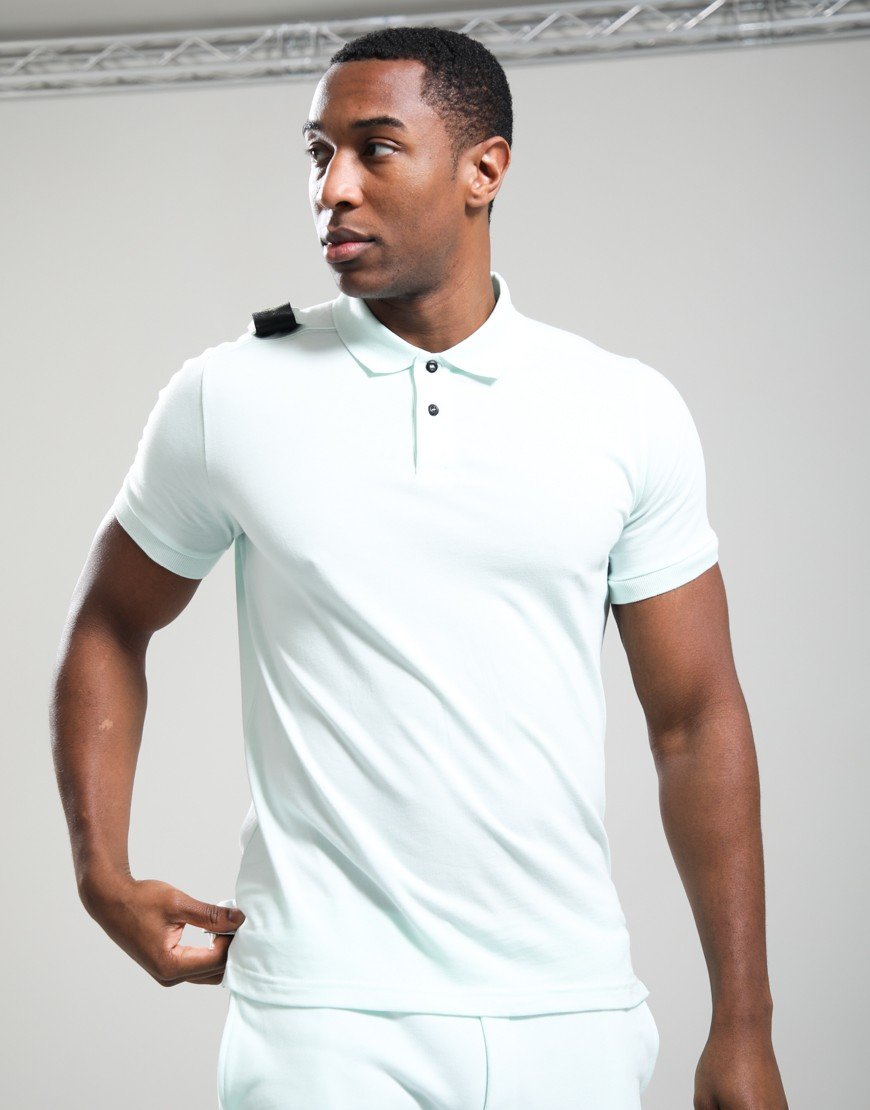 MA.Strum Volt Jersey Polo Shirt Frost