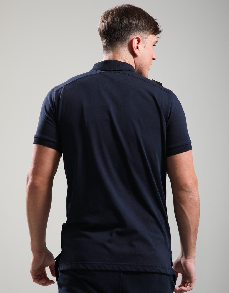 MA.Strum Volt Jersey Polo Shirt Ink Navy